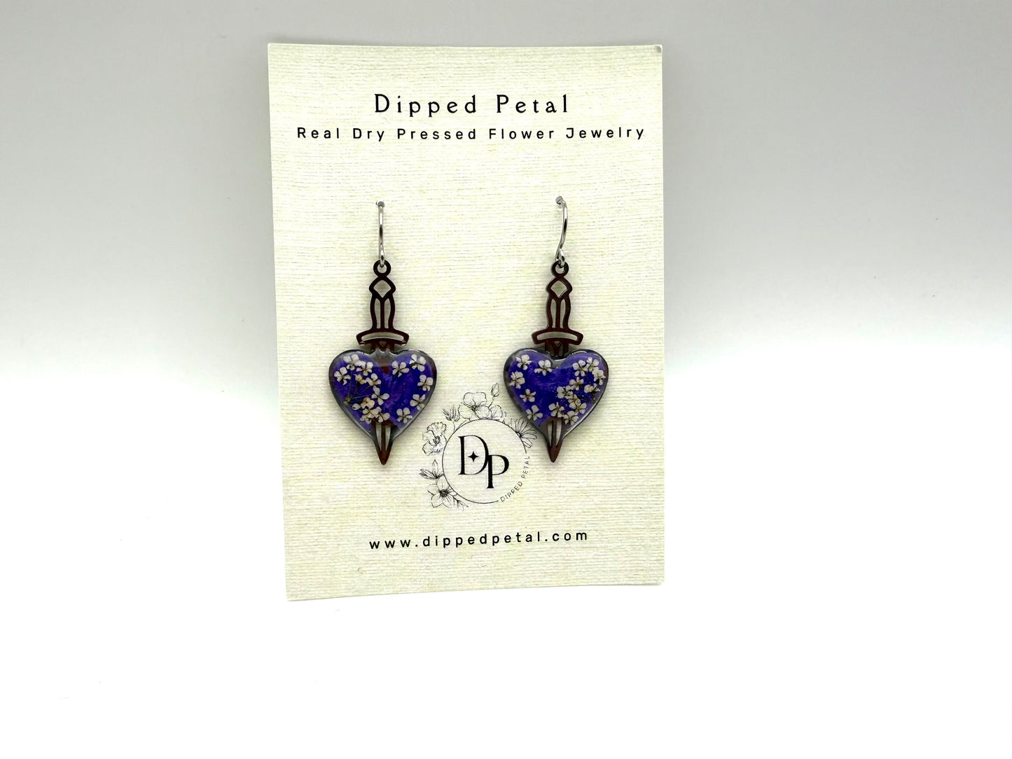 Heart Shaped Stainless Steel Valentines Day Earrings