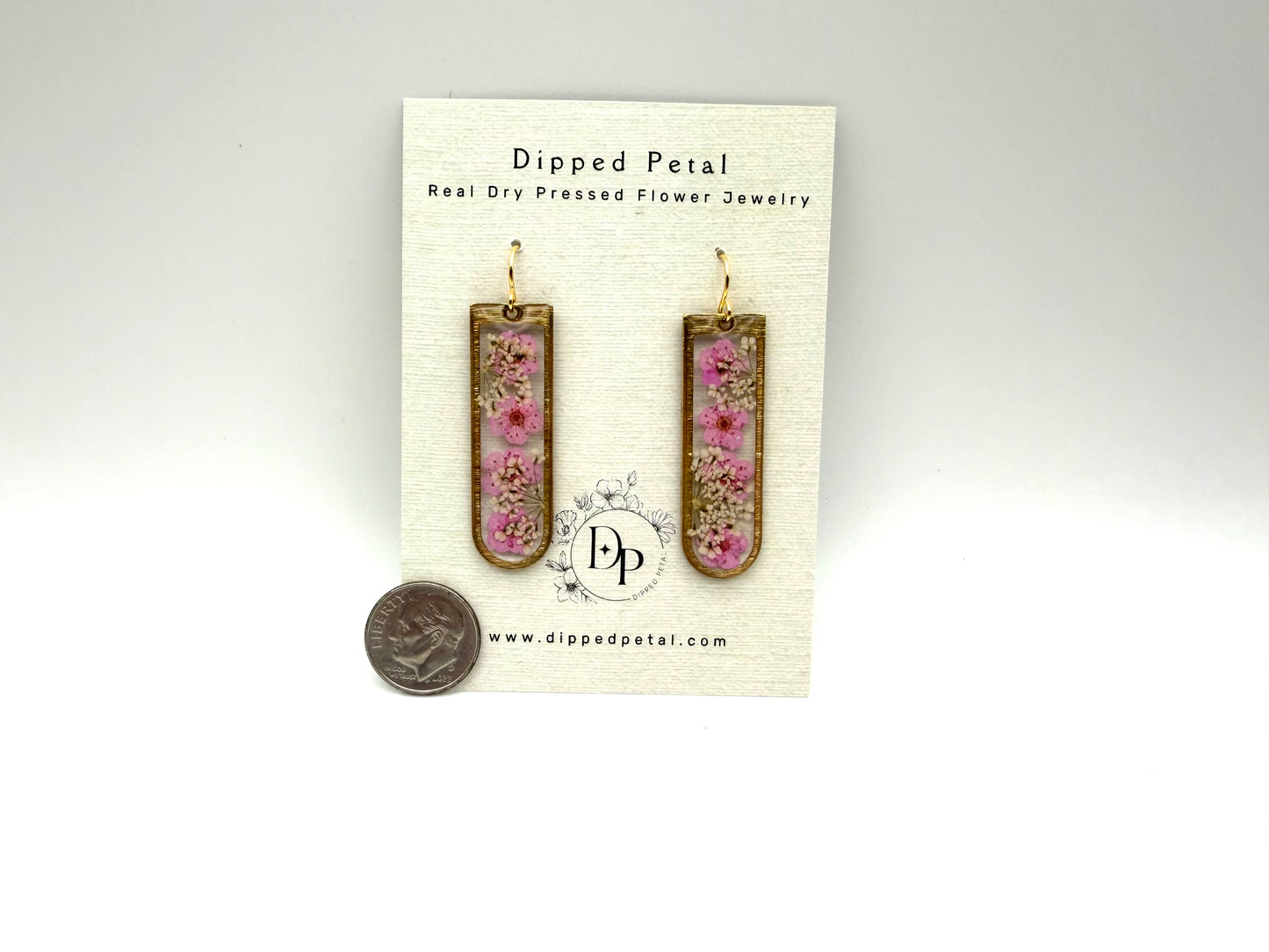 Pink Plum Blossoms with Queen Anne’s Lace