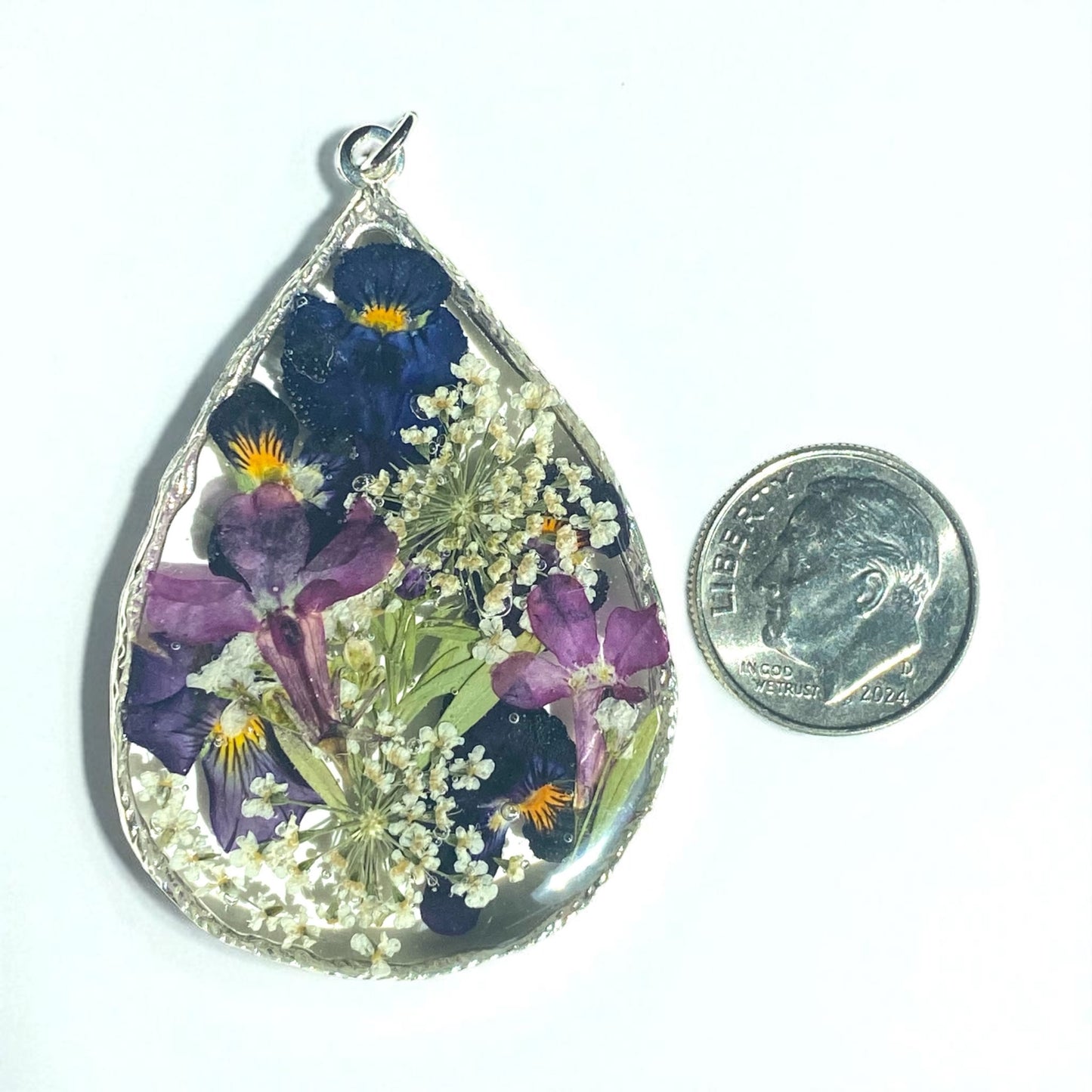 Pansies, Lobelia, and Queen Anne’s Lace