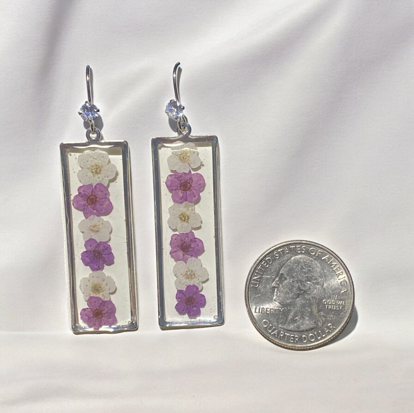 Plum Blossom Flower Earrings
