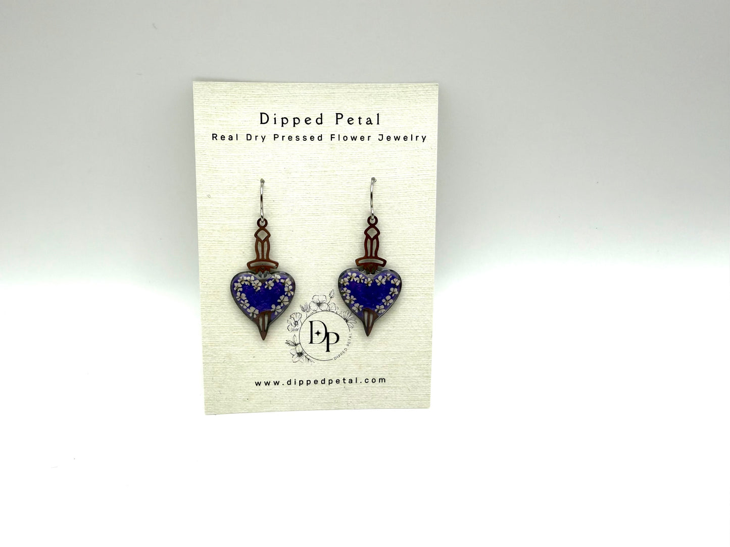 Heart Shaped Stainless Steel Valentines Day Earrings