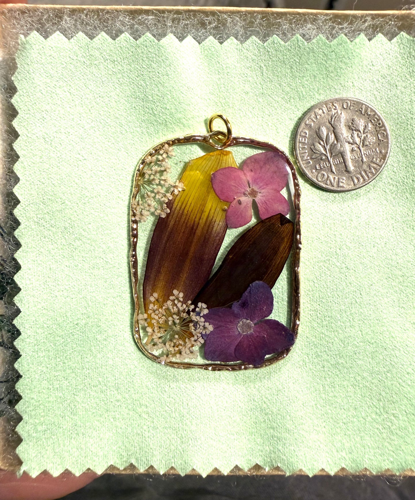 Sunflower Petals, Purple Hydrangeas, and Queen Anne’s Lace