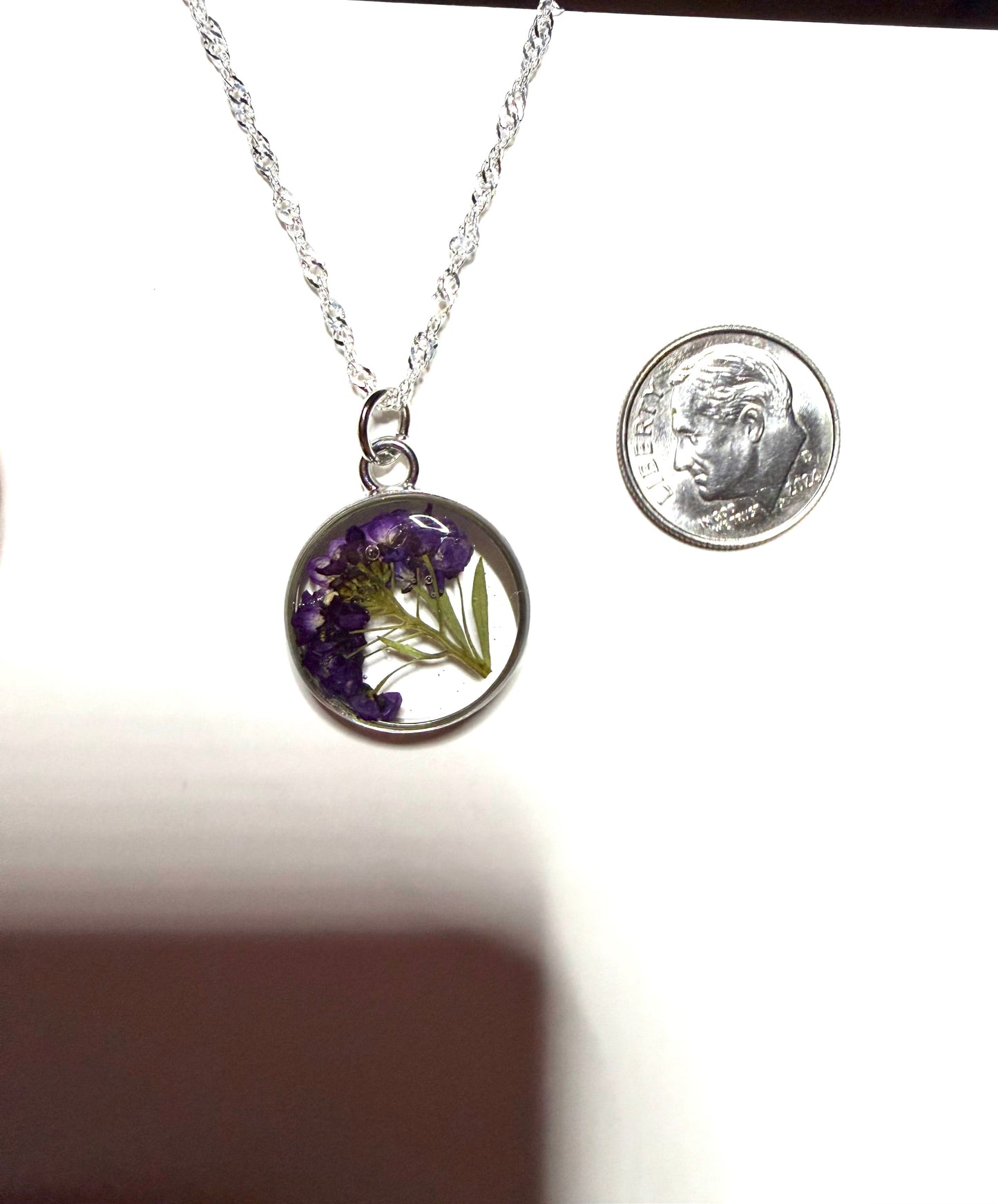 Purple and Alyssum