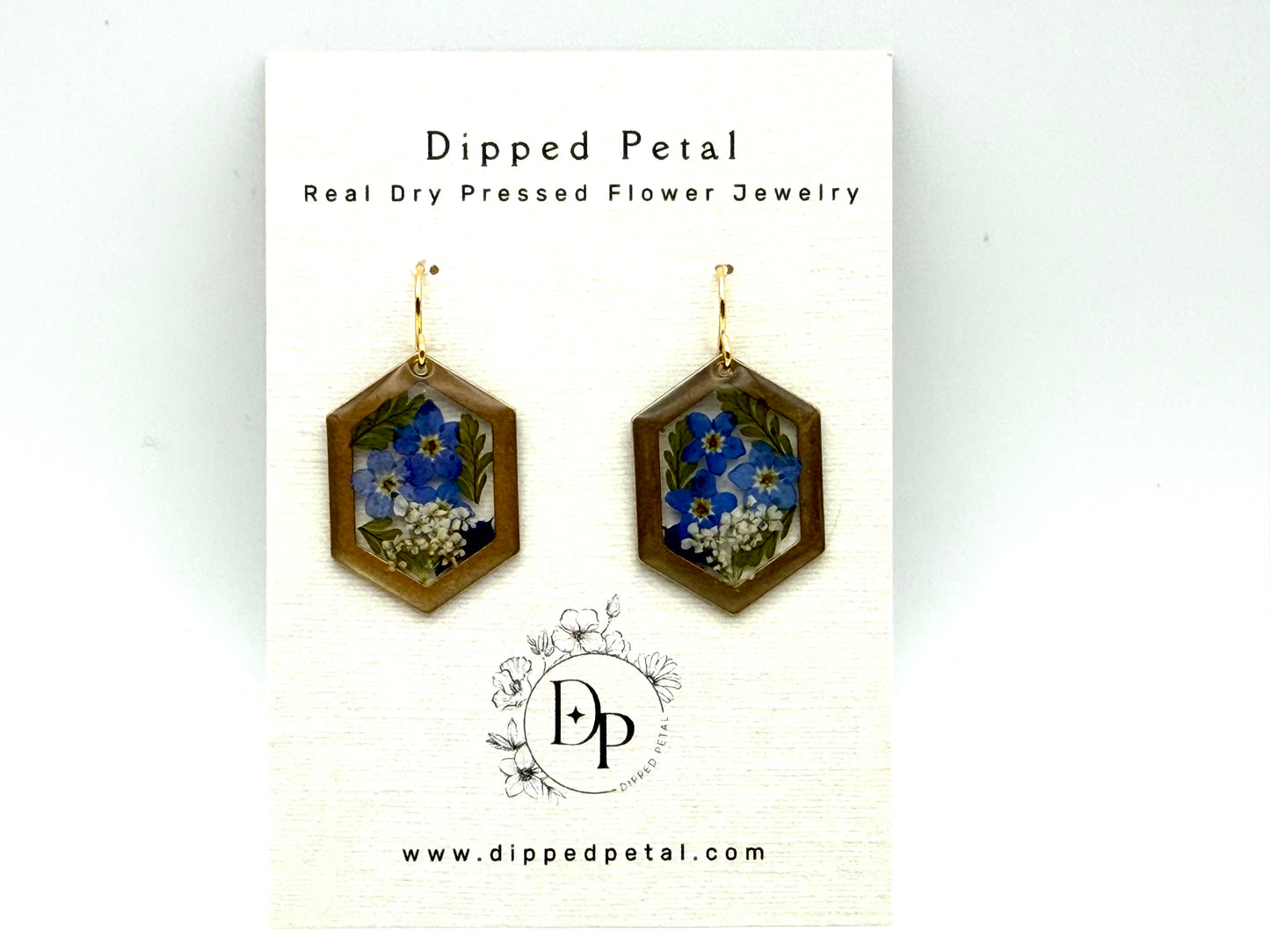 Forget-Me-Nots, Fern and Queen Anne’s Lace