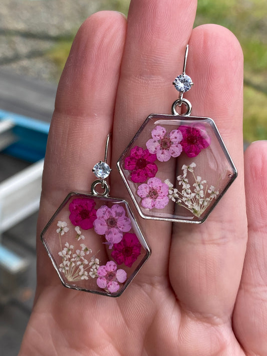 Plum Blossom earrings