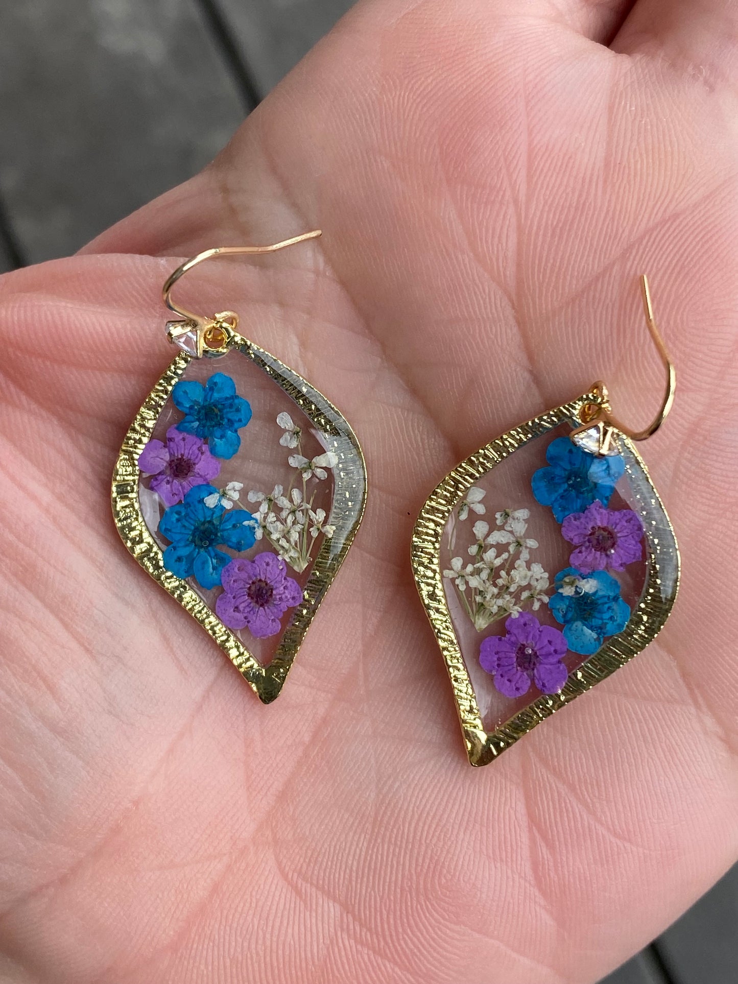 Plum Blossom Flower Earrings