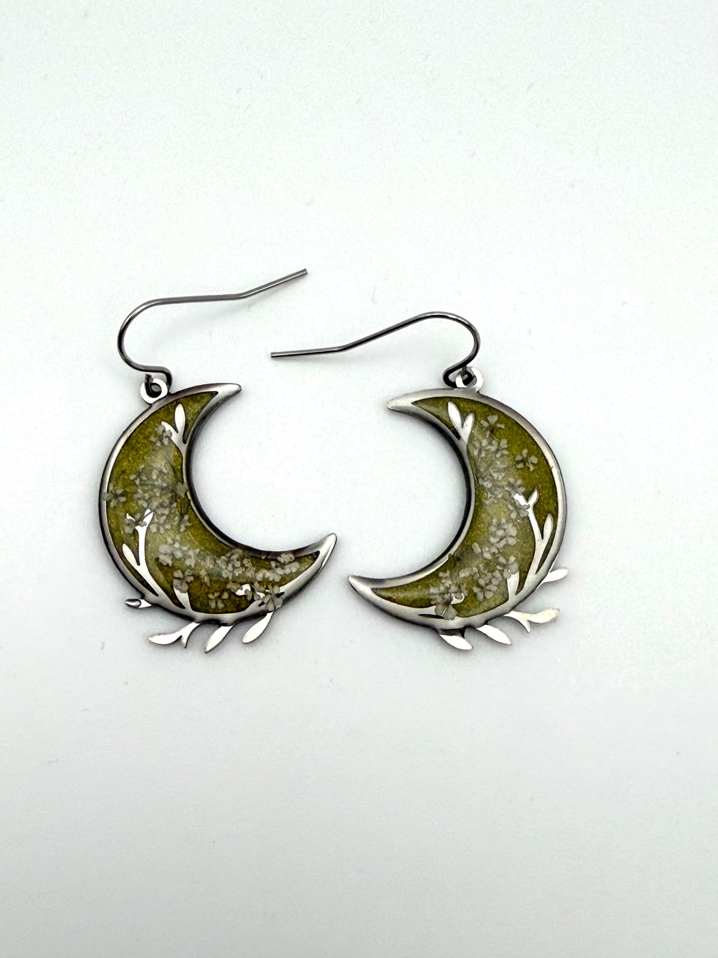Green Crescent Moons
