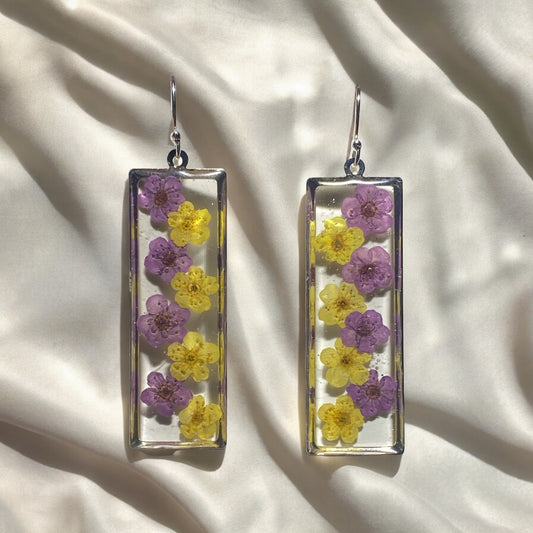 Plum Blossom Flower Earrings