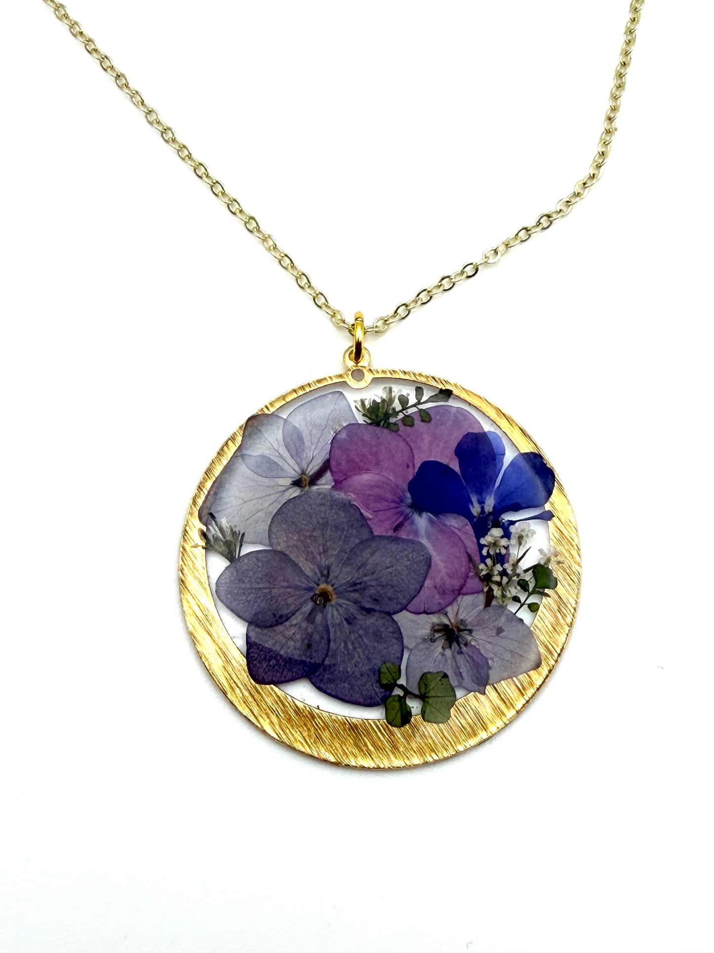 Hydrangeas,Lobelia, and Wild Flowers