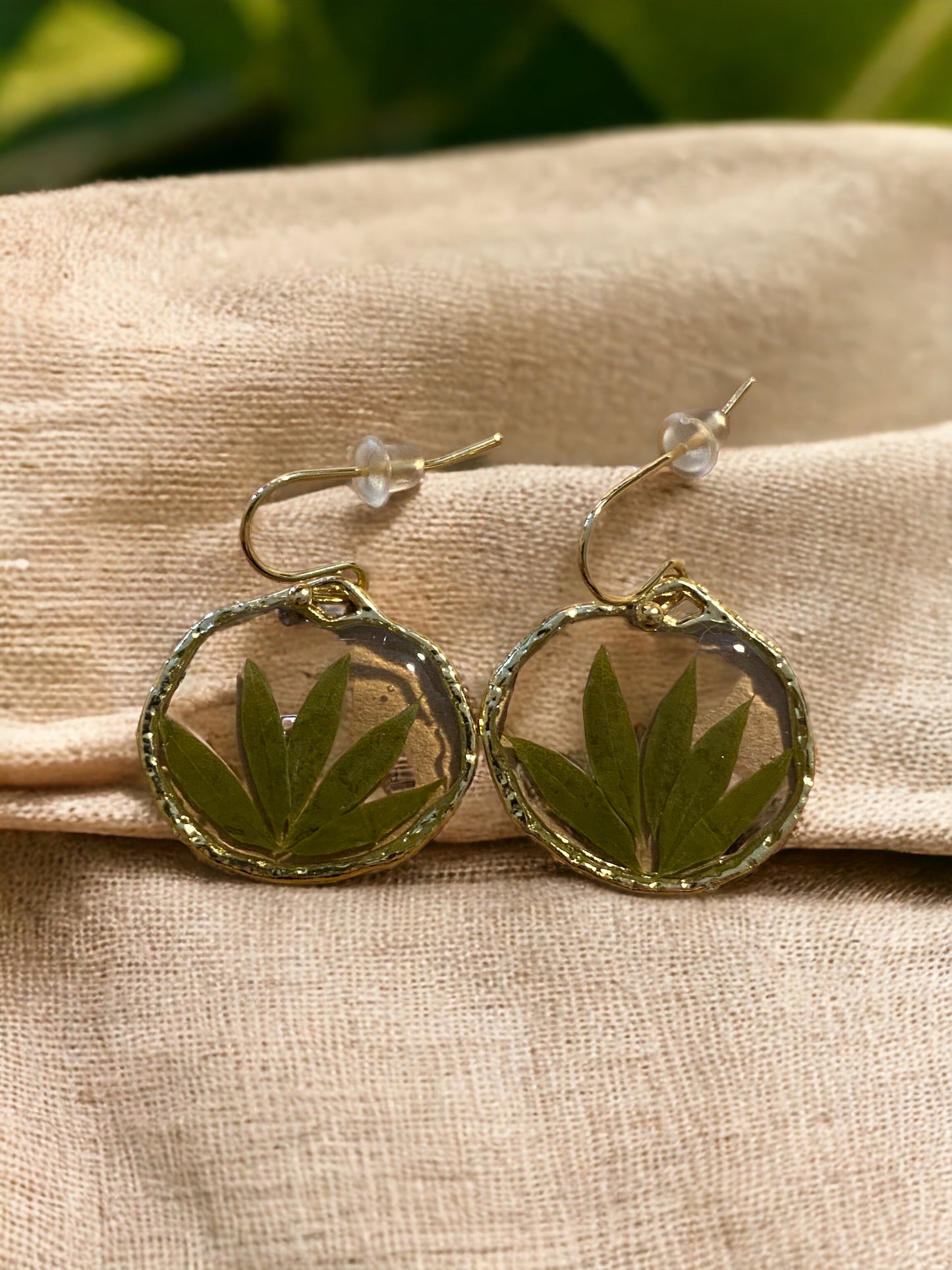 Small Leaves Earrings