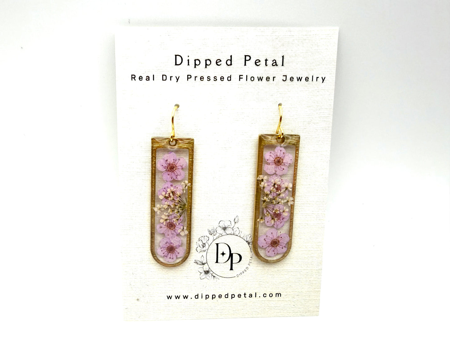 Light Pink Plum Blossoms with Queen Anne’s Lace