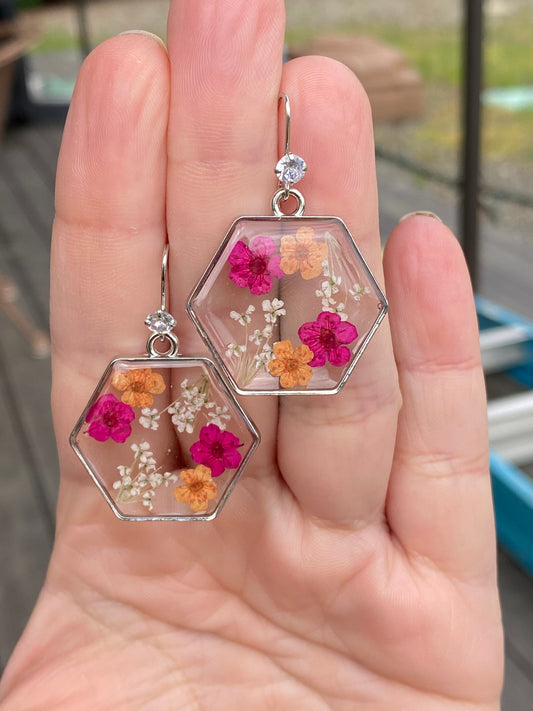 Plum Blossom earrings
