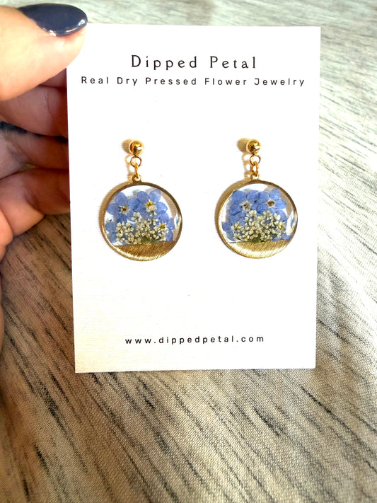 Forget-Me-Nots with Queen Anne’s Lace