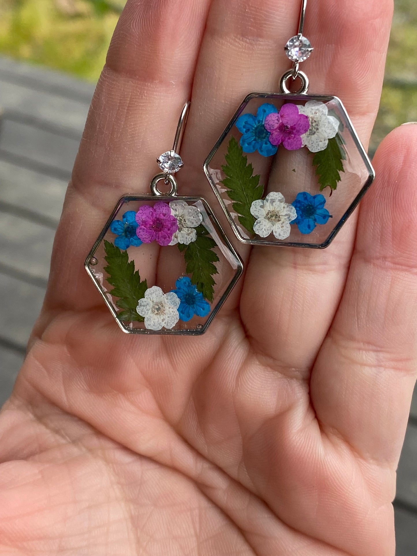 Plum Blossom earrings
