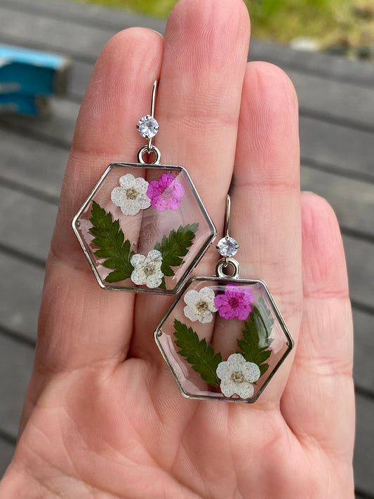 Plum Blossom earrings