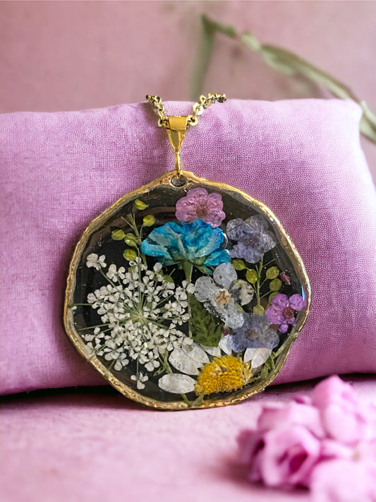 Mixed Botanical Necklace