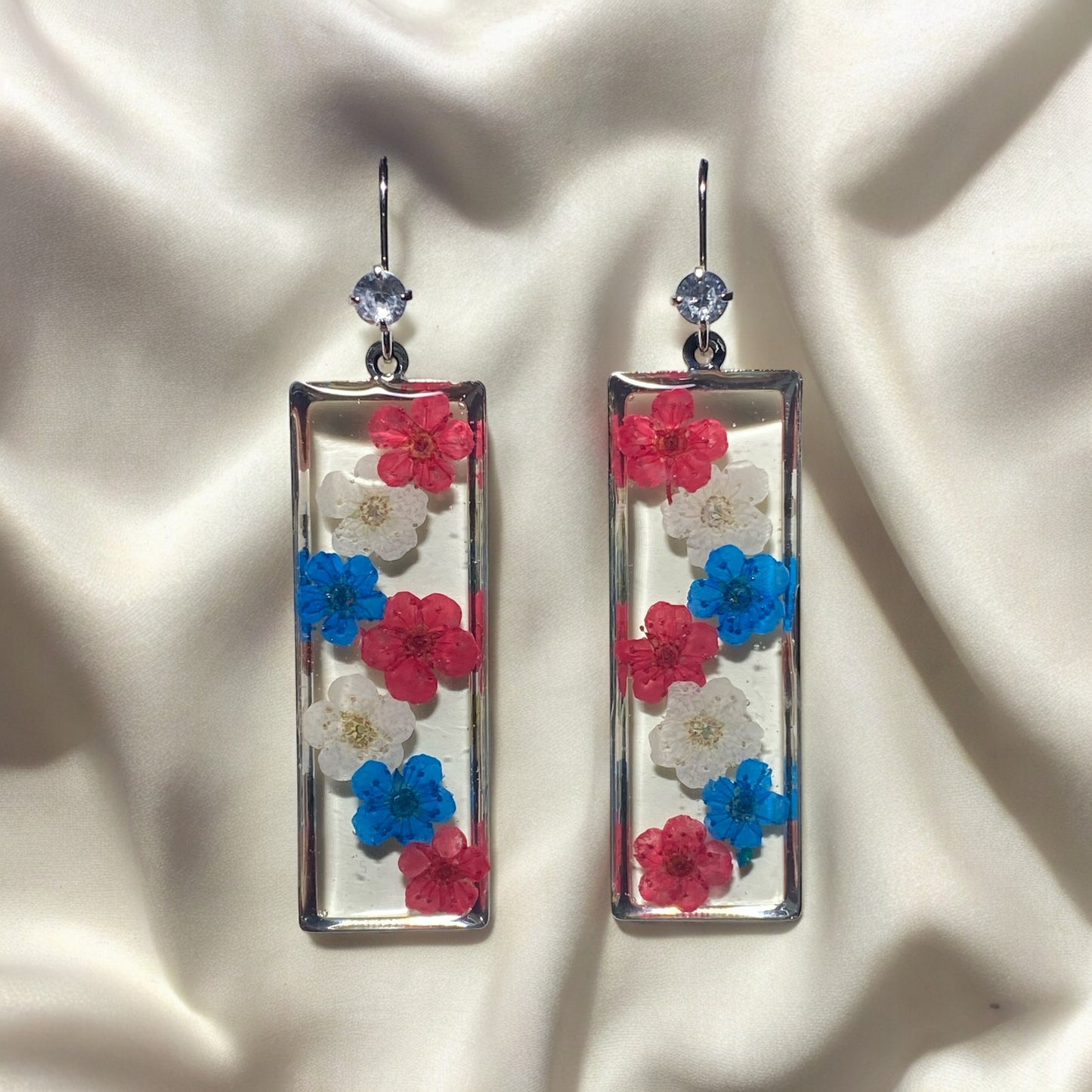Plum Blossom Flower Earrings