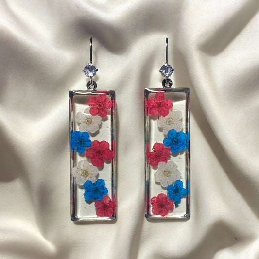 Plum Blossom Flower Earrings