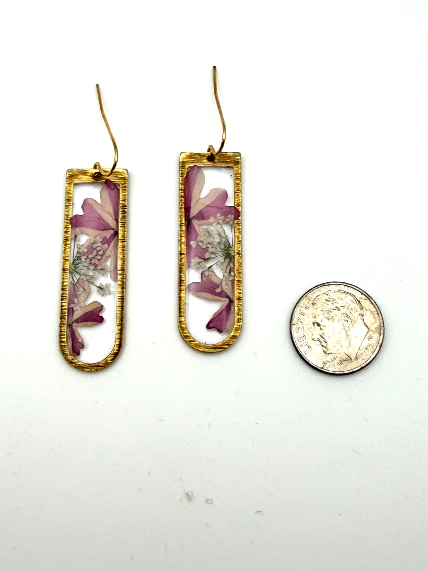 Split Peppermint Verbena with Queen Anne’s Lace