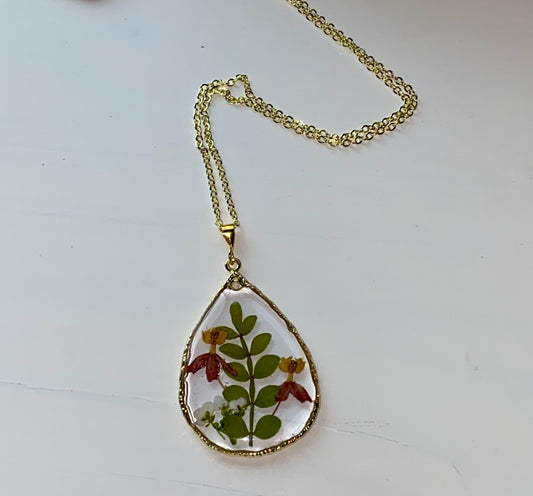Jumping Flower Necklace