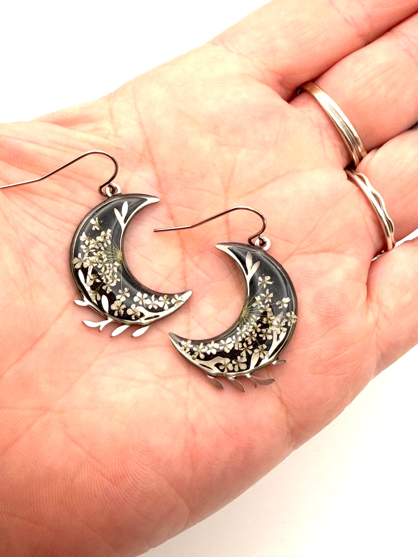 Black Crescent Moons