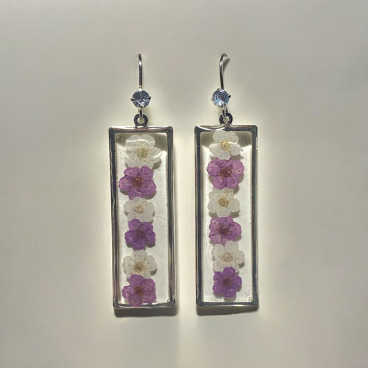 Plum Blossom Flower Earrings