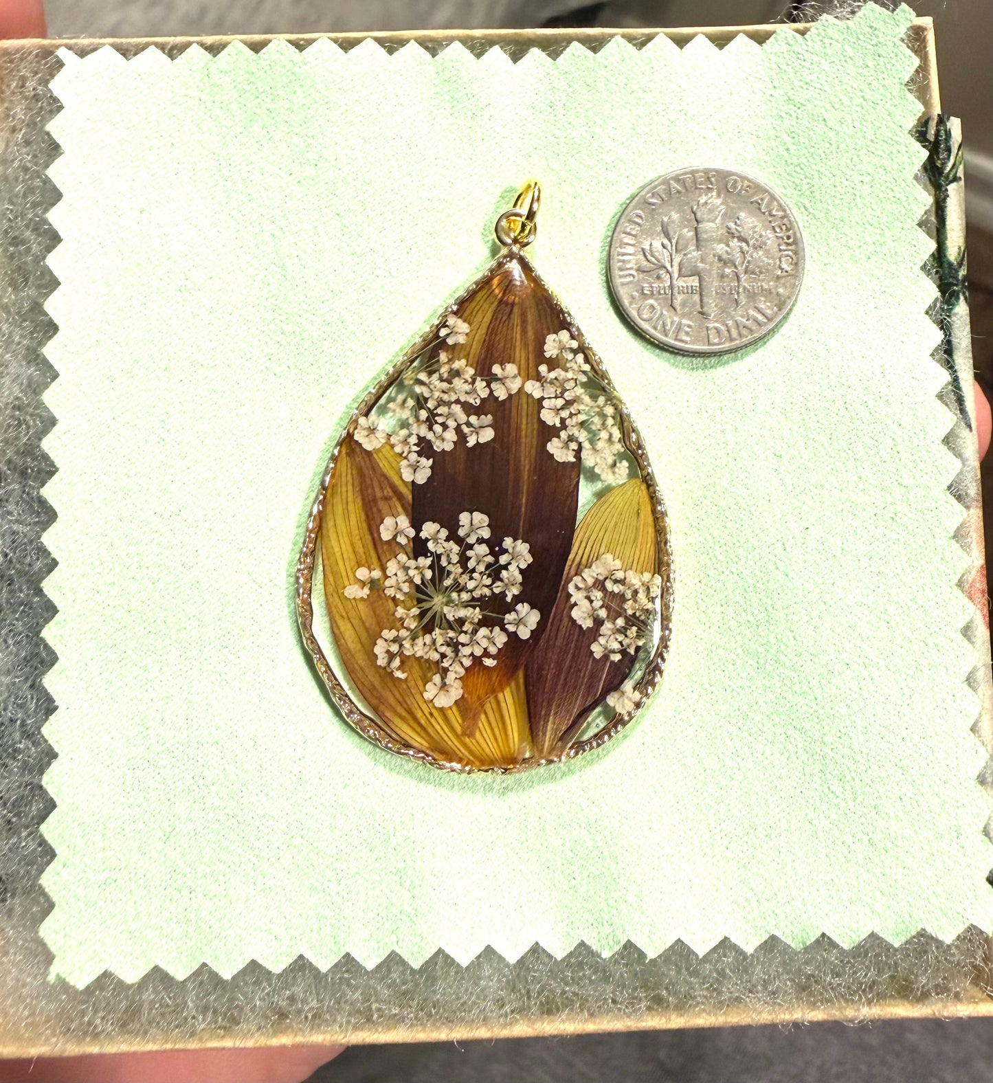 Sunflower Petals with Queen Anne’s Lace
