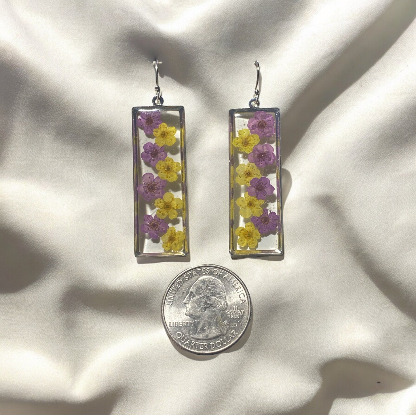 Plum Blossom Flower Earrings