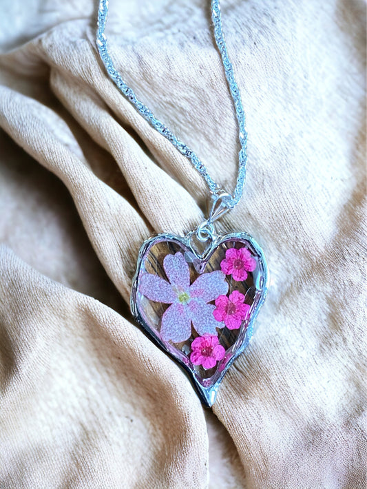 Pink Plum Blossom 🌸 Necklace